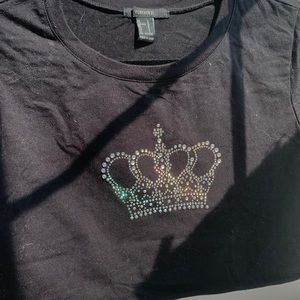 crown cropped top
